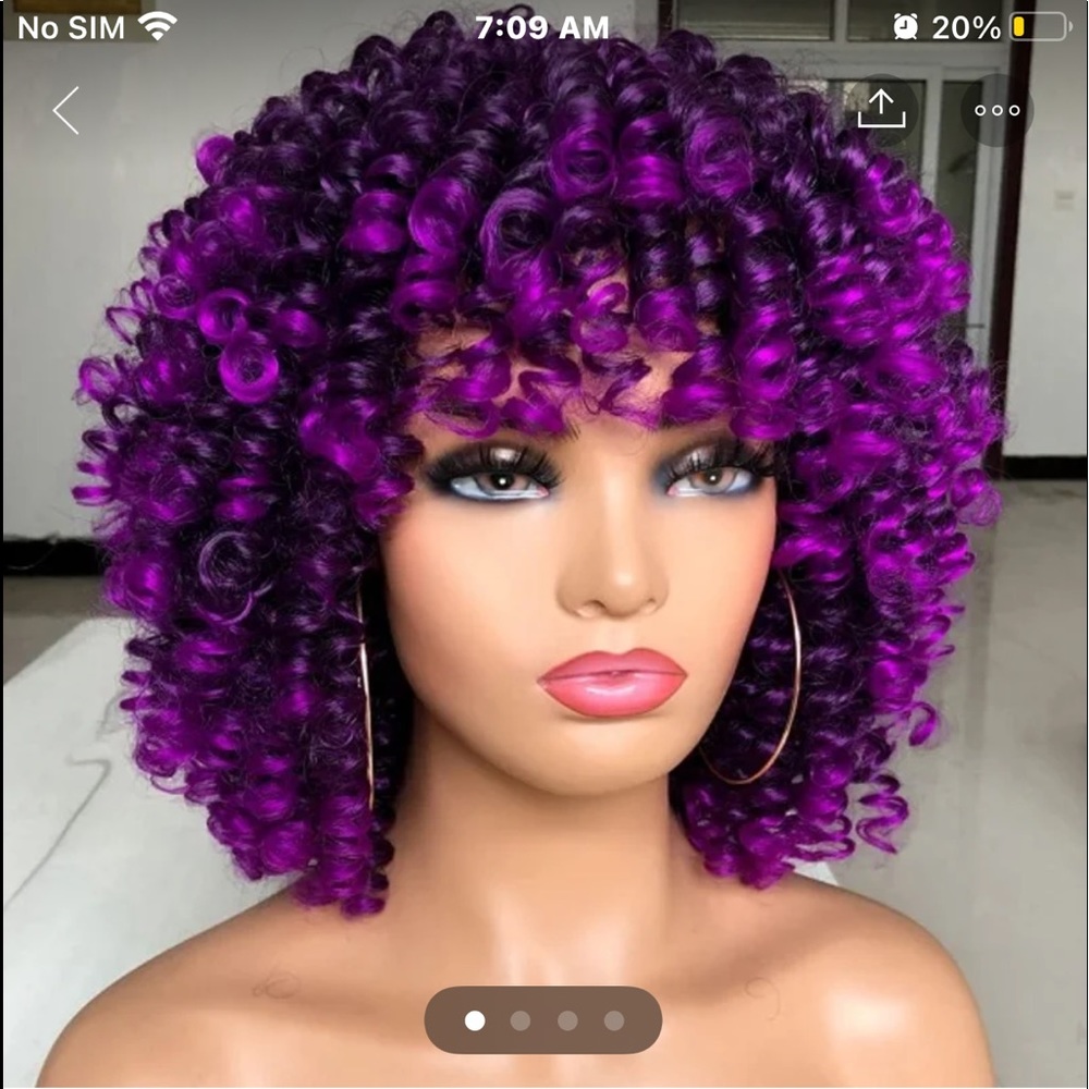 COPY - Curly wigs